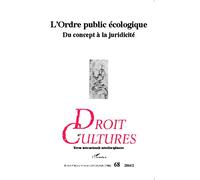 L'Ordre public écologique – Du concept à la juridicité – L'Harmattan