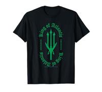 Lords of Atlantis Aquaman Trident Circle Emblème T-Shirt