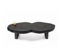 LOREA - Table basse en Suar noir L150 Noir