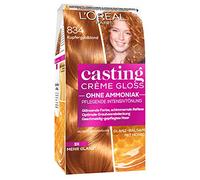 L'Oréal - A2797704 - Crème Coloration Gloss - 834 Cuivre Or Blond, 1 unité (Lot de 1)