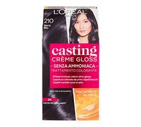 L'OREAL Casting 210 Bleu Crème Noir Sans Ammoniaque - Estrosa Colorant Cheveux