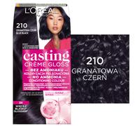 LOREAL CASTING CREME GLOSS Haarfarbe - 210 GRANATOWA CZERŃ (48ml, 72ml, 60ml)