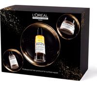 L'Oreal Professionnel Absolut Repair Molecular Coffret cadeau | Répare 2 ans de dommages en une seule application ; reconstruit la structure moléculaire pour plus de force