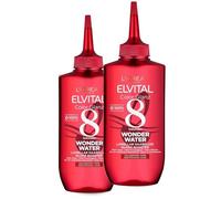 L'Oréal Paris Elvital Soin pour Cheveux Adoucissants Avec Formule Soin Acidique Sans Temps D'action Color Brillance 8 Secondes Wonder Water Fluide 1 x 200 ml