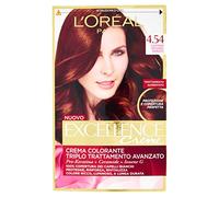 L'Oreal Excellence - Crème Colorante Triple Traitement Avancé - 4. 54 Châtain acajou cuivré