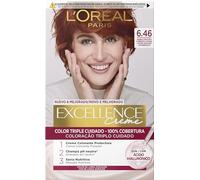 L'Oréal Excellence Crème Coloration pour Cheveux #6,46 60 ml