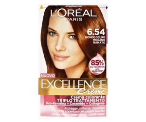 L'OREAL EXCELLENCE N.6,54 biondo sc.mogano ram. - Colorante per capelli