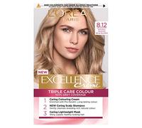 L'Oréal Excellence Crème Coloration permanente 8.12 Blond Beige Naturel Froid