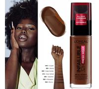 L'Oréal Paris - Fond de Teint Fluide Infaillible 32h Fresh Wear - Tous Types de Peau - Teinte : Ebène (392) - 30 ml