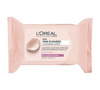 L'ORÉAL L'Oréal Paris Lingettes Nettoyantes Fleurs Fines - Peaux Sèches et Sensibles x25