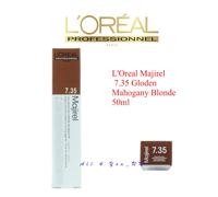 Loreal L'Oréal Professional Majirel 7.35 Gloden Mahogany Blonde 50ml