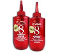 L'Oréal Paris Elvital Cure capillaire pour cheveux souples, avec formule de soin acide sans temps d'action, Color Brillance 8 secondes Wonder Water Fluide capillaire, 1 x 200 ml