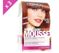 L'oreal Lot de 3 Colorations Sublime Mousse - 642 Mango