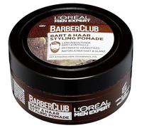 L'Oreal Men Expert Barber Club Frites de coiffage pour cheveux et barbe 24H Soin naturel pour barbe et cheveux 75 ml