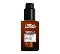 L'Oréal Men Expert Barber Club Huile Barbe Longue Visage Bois Cèdre
