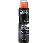 L'Oréal Men Expert Carbon Protect Déodorant anti-transpirant en spray avec protection contre le sec 48 h (6 x 150 ml)