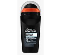 L'Oréal Men Expert Deo Roll-On, Carbon Protect, Lot de 6 packs de protection 4 en 1 pour le sport, contre la transpiration, les odeurs, les bactéries et les résidus blancs (6 x 50 ml)