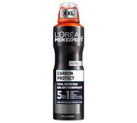 L'Oréal Men Expert Déodorant en spray 5 en 1 XXL pour homme - Contre les odeurs fortes de transpiration, l'humidité des aisselles et les résidus blancs - Déodorant anti-transpirant sans alcool -