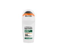 L’Oréal Paris Men Expert Clinical Ultra - Déodorant Roll-On 96H - 0% Alcool, Anti-Transpiration, Protection Longue Durée & Sensation de Fraîcheur - Format 50 ml