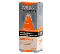 L'Oréal Men Expert - Roll-On Anti-Cernes & Anti-Poches pour Homme - Hydrate & illumine - Concentré en Vitamine C & Caféine - Usage Quotidien - Hydra Energetic - 10 ml
