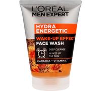 L'Oréal Paris Men Expert Hydra Energetic Gel nettoyant pour le visage avec effet rafraîchissant et stimulant la peau, 100 ml
