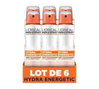 L'Oréal Men Expert Hydra Energetic Spray Anti-Transpirant Lot de 6x150ml | Protection 72h odeurs 48h transpiration, Technologie Freshness Activator, 0% alcool éthylique, Testé sportifs