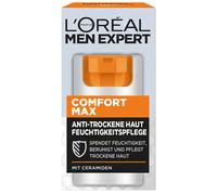 L'Oréal Men Expert Soin du Visage Anti-Sec pour Homme Hydratant Hydratant pour Peau Abimée, Crème Visage Homme avec Céramides, Comfort Max, 1x50ml