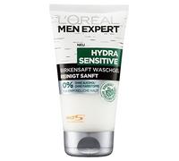 L'Oréal Men Expert Hydra Sensitive Wash with Birch Sap, Cleans Sensitive and Sensitive Men's Skin, Moisturizes without Alcohol, ( 2 x 150 ml )