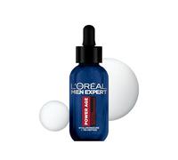 L'Oréal Men Expert Sérum visage anti-rides pour hommes, soin hydratant anti-âge pour peaux fatiguées et mates, sérum homme hautement dosé à l'acide hyaluronique, Power Age, 1 x 30 ml