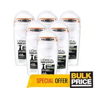 L'Oreal Men Expert Shirt Protection Roll-On Déodorant 50ml 6-pack Anti-tache