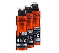 L'Oréal Men Expert Thermic Resist Déodorant Spray Homme Lot de 3