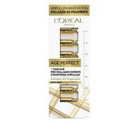 L'Oréal Paris 7 ampoules raffermissantes de jour pour la peau mature, soin du visage anti-vieillissement avec l'effet anti-rides, fragments de collagène AS, expert du collagène parfait d'âge pro