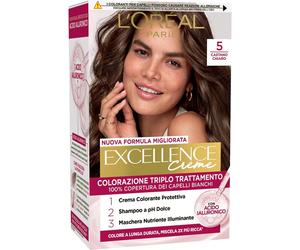 L'OREAL Paris A1492678 Couleurs Triple Traitement Excellence Avec Acide Iauro