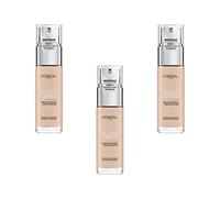 L'Oréal Paris Accord Parfait Fond de Teint Fluide 1.D Ivoire Doré, Lot de 3 (3 x 30 ml)