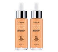 L'Oréal Paris Accord Parfait Nude Sérum Coloré Répulpant Couleur 4-5 Moyen Formule avec 1% Acide Hyaluronique Pur Hydratant Anti-Age pour Peaux Sensibles - 2 Cosmétiques