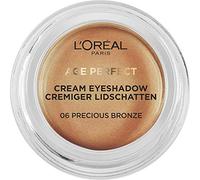 L'Oréal Paris Age Perfect - Lot de 3 fards à paupières crémeux - 06 Precious Bronze - Doré - Texture crémeuse - Haute opacité - 3 x 4 g