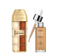 L'Oréal Paris Age Perfect Serum Le Duo 30ml & True Match Tinted Serum 30ml Bundle (Various Shades) - 5-6 Medium Tan
