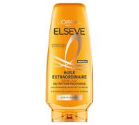 L'Oréal Paris - Après-Shampooing Nutrition Profonde pour Cheveux Secs - Nourrit & Démêle - 8 Semaines de Nutrition & de Brillance - Huiles Rares de Marula & Camélia - Elseve Huile Extraordinaire