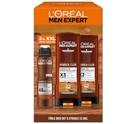 L'Oréal Paris Barber Club Box : gel douche et déodorant en spray pour le corps XXL