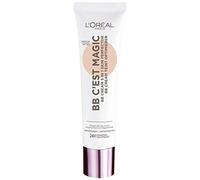 LOréal Paris BB Cest Magic Remedy, Blemish Balm Cream (BB Cream) pour un teint d'apparence naturelle, hydratante, 30 ml (pack de 3)