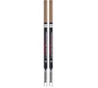 L'Oréal Paris Brow Artist Skinny Definer 7.0 Blonde, crayon à sourcils extra fin avec pinceau pour un remplissage et une définition précis des sourcils, 1 pièce (Lot de 2)