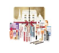 L'Oréal Paris - Calendrier de l'Avent 24 Jours - Coffret Cadeau Noël - Maquillage, Soins Visage et Cheveux - 24 Produits de Beauté Incontournables en Taille Réelle