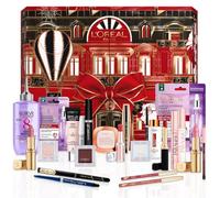 L'Oréal Paris - Calendrier de l'Avent 2023 24 jours - Coffret Cadeau Femme Noël - Grand Format - Maquillage, Soin Visage, Produit pour Cheveux
