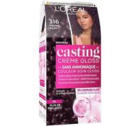 L'Oréal - Coloration semi-permanente - Soin Gloss sans ammoniaque - Nuance Prune Açai (316)