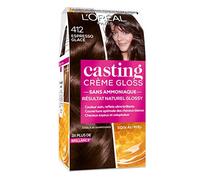 L'Oréal Paris Casting Crème Gloss Coloration Ton sur Ton pour Cheveux - Sans Ammoniaque - Expresso Glacé (412)