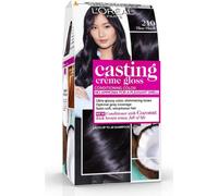 L'Oréal Paris Casting Crème Gloss Hair Color 210 Blue Black.