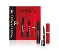 L'Oréal Paris Coffret Telescopic, Eyeliner, Infaillible Matte Resistance Rouge