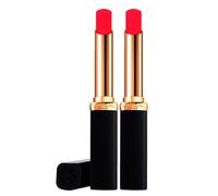 L'Oréal Paris Color Riche Colors of Worth Rouge à Lèvres Hydratant Acide Hyaluronique et Huile d'Argan Effet Mat Longue Tenue 16 Heures Couleur 100 Pink Worth It - 2 Cosmétiques