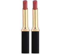 L'Oréal Paris Color Riche Rouge à Lèvres Mat Repulpant 640 Nude Independant (Lot de 2)
