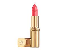 L'Oréal Paris Color Riche Satin Smooth Rouge à lèvres hydratant à pigment pur avec oméga 3 et vitamine E, 145 Excusez Moi